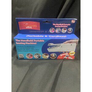 Portable Handy Stitch Battery Power Handheld Sewing Machine NEW Open-Box